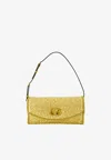 Valentino Garavani Mini Structured Handbag With Signature Detailing In Green