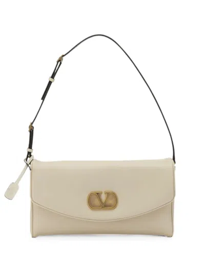 Valentino Garavani Valentino Devain Mini Shoulder Handbag In Butterwhit