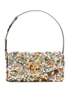 Valentino Devain Sequin Shoulder Bag In Multi