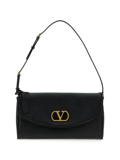 Valentino Garavani Valentino Devain Small Shoulder Bag In Brown