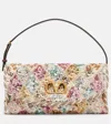 Valentino Vain Small Diamond Sequin-embroidered Shoulder Bag In Multi