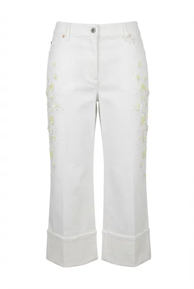 Valentino Devin Parker Jeans In White