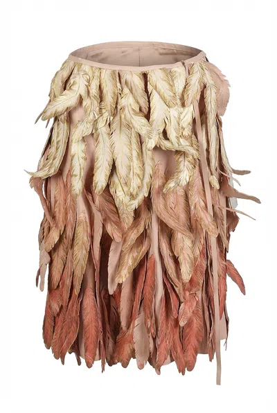 Valentino Devin Parker Skirt In Pink