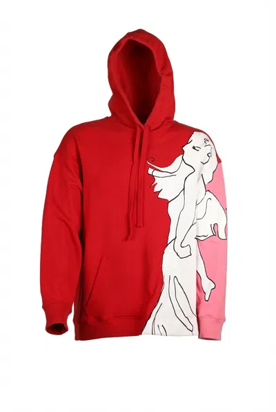 Valentino Devin Parker Sweatshirt In Red