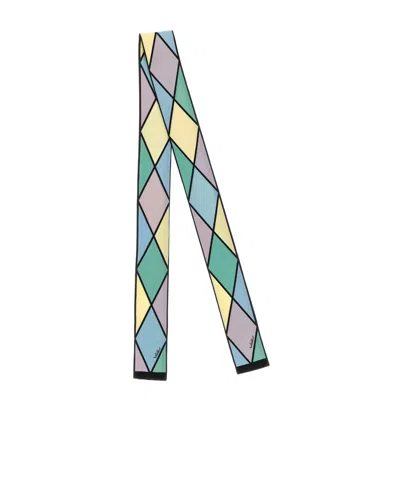VALENTINO VALENTINO	ALL-OVER PATTERNED SCARF
