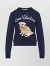 Valentino Cotton Sweatshirt In Multi