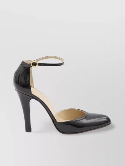 Valentino Garavani Dolly Round Toe Pumps In Gray