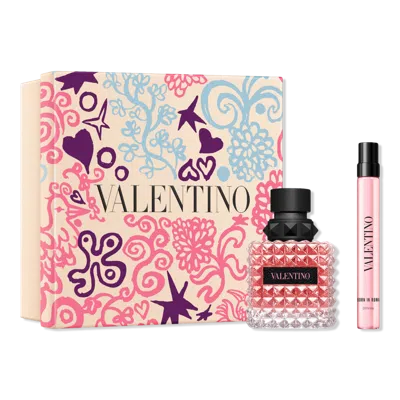 Valentino Donna Born In Roma Eau De Parfum 2 Piece Gift Set With Travel Spray