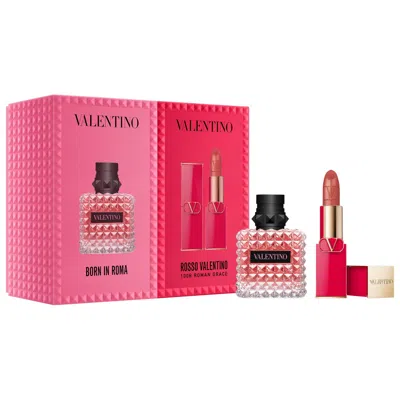 Valentino Donna Born In Roma Gift Set In Pink