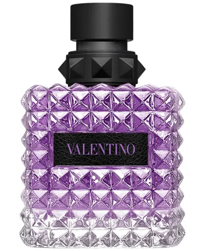 Valentino Donna Born In Roma Purple Melancholia Eau De Parfum, 3.38 Oz. In Transparent