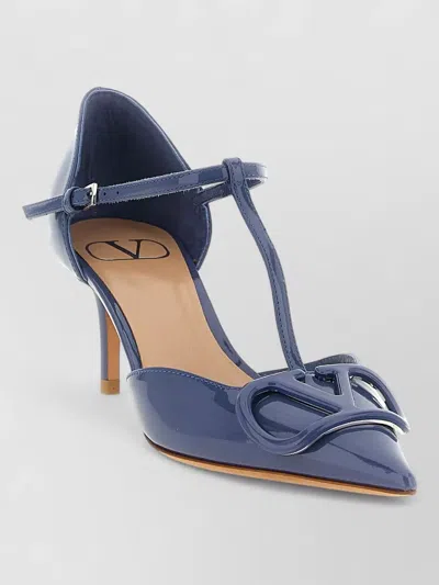 Valentino Garavani Dorsay Pumps Pointed Toe T Bar Strap In Multi