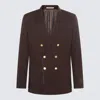 Valentino Blazers E Vests In Ebano