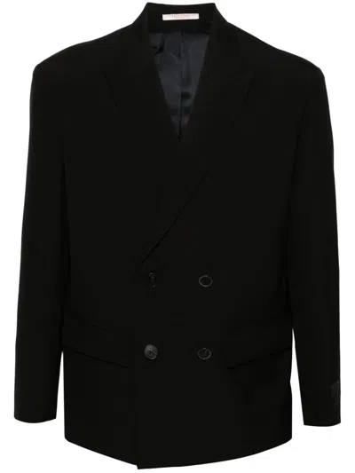 VALENTINO DOUBLE-BREASTED WOOL BLAZER
