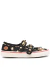 Valentino Double-buckle Slip-on Ballerina Sneakers
