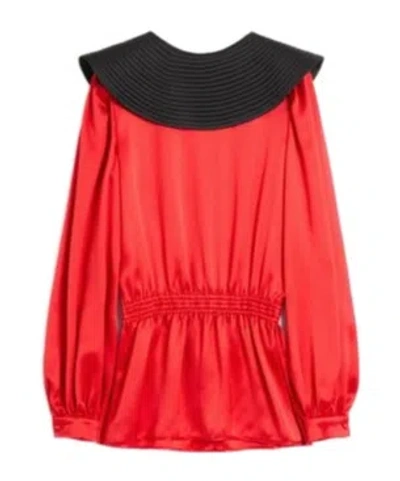 VALENTINO DOUBLE SATIN TOP