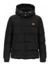 Valentino Down Jacket In Black