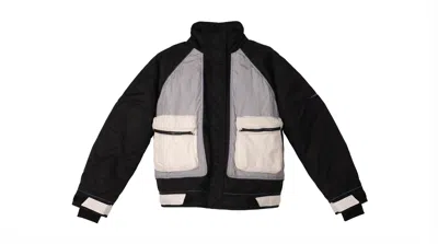 Valentino Logo-print Jacket In Black