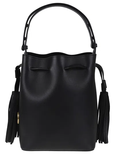 Valentino Garavani Drawstring Bag So Seau In Black
