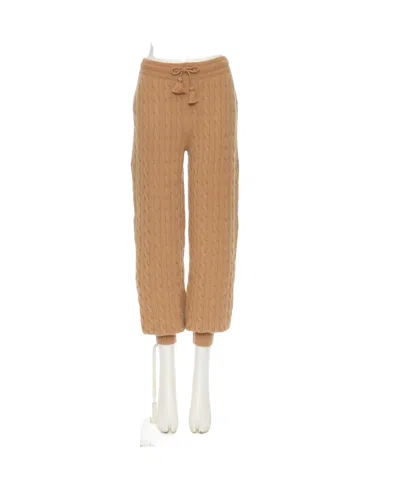 Valentino Drawstring Casual Pants In Nude
