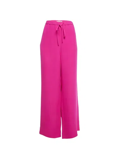 Pre-owned Valentino Drawstring-fastening Trousers In Pink