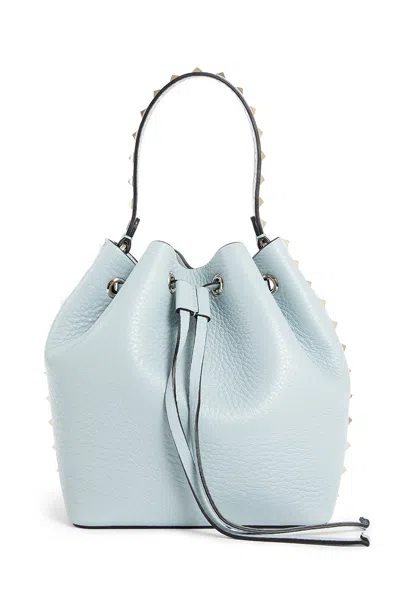 Valentino Garavani Drawstring Handbag In Green