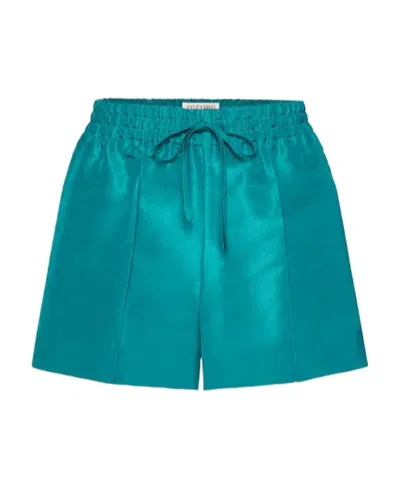 VALENTINO VALENTINO DRAWSTRING SATIN SHORTS