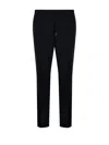 Valentino Wool And Mohair Blend Jogging Trousers In Black