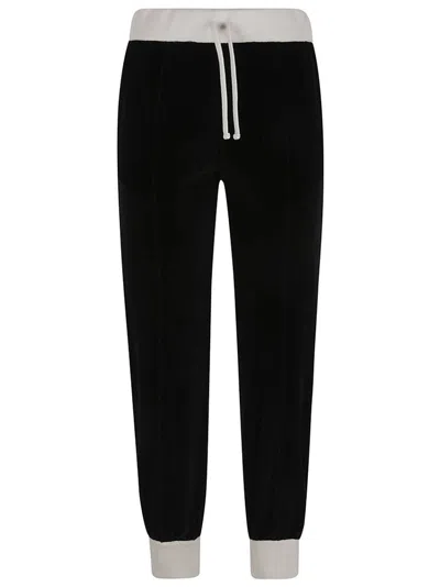 Valentino Jersey Bottom Solid In Black