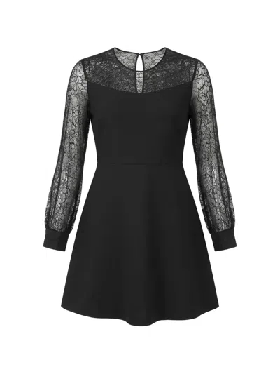 Valentino Dress In Black