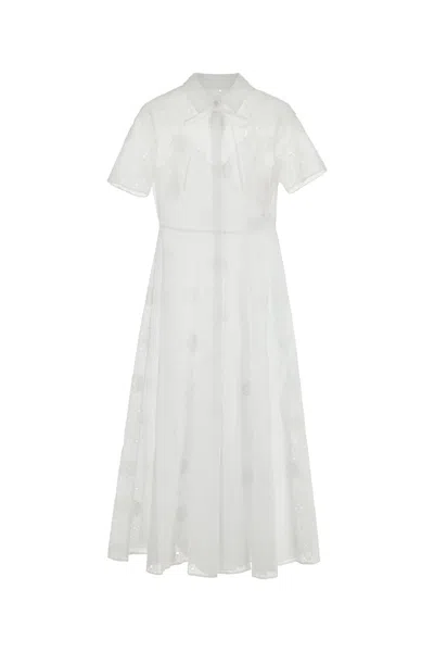 VALENTINO DRESS MOSSI DAISY ORG
