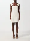 Valentino Dress  Woman Color Ivory In 象牙色