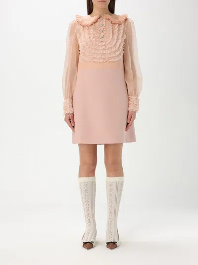 VALENTINO DRESS VALENTINO WOMAN COLOR PINK,G53811010