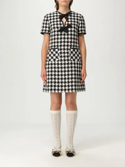 VALENTINO DRESS VALENTINO WOMAN COLOR WHITE,G43150001