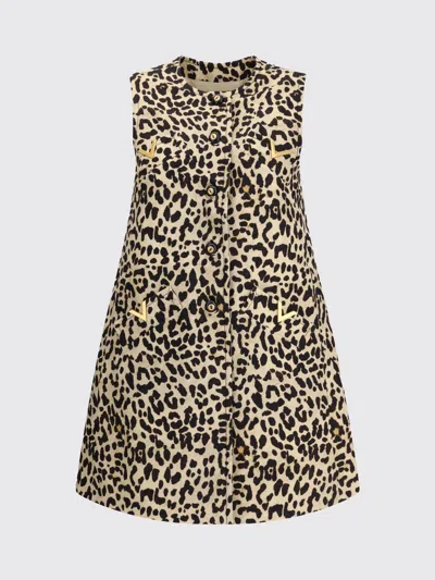 Valentino Dress Woman  In Animal Print