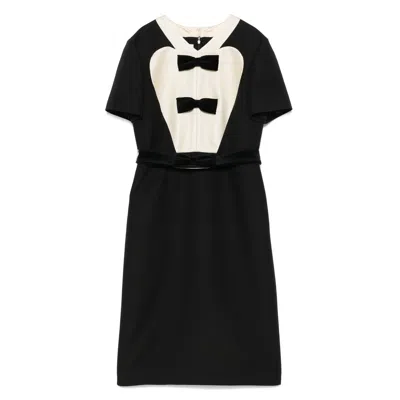 VALENTINO DRESSES BLACK, NEUTRAL