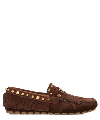 VALENTINO GARAVANI DRIVER FASTAWAY LOAFERS