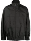 Valentino Drop-shoulder Lightweight Jacket In Schwarz