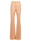 Valentino Wool Tailoring Pants With Pockets And Flared Leg