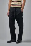 Valentino Dry Tailoring Wool Trousers In Black