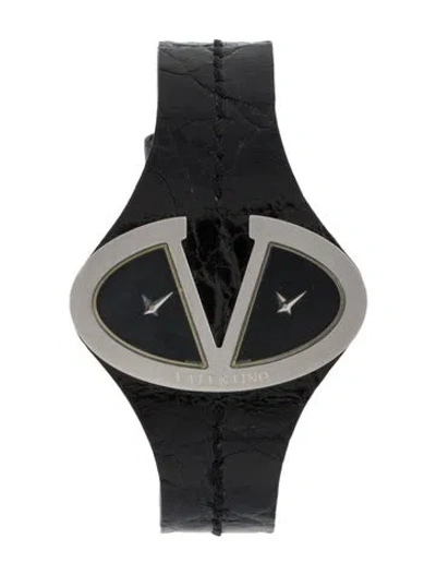 Pre-owned Valentino Garavani Dual Time Watch In Multi