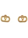 Valentino Earrings (logo 25mm) In Oro