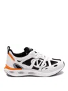 Valentino Vlogo Easyjog Sneakers With Contrast Accents In White