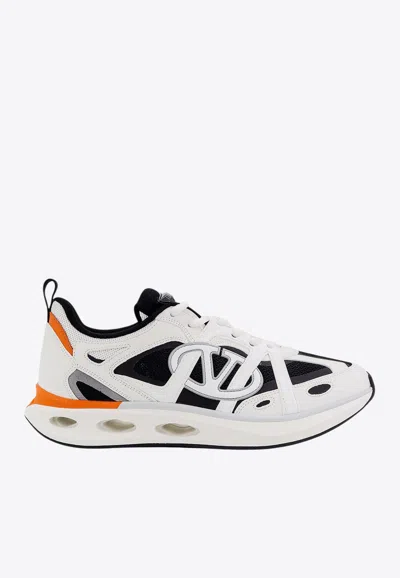 Valentino Garavani Easyjog Vlogo Low-top Sneakers In White