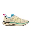 Valentino Garavani Multicolor Leather And Fabric Vlogo Easyjog Sneakers In Nude