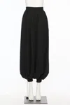 Valentino Cady Couture High-rise Culottes In Black