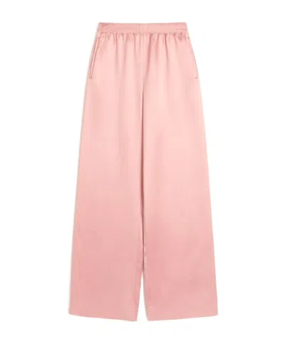 Valentino Elastic Waist Casual Pants In Geranium