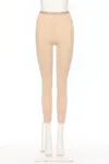 Valentino Elastic Waist Leggings In Neutral