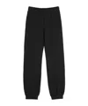 Valentino Chenille Jogging Trousers With Chez Patch In Black