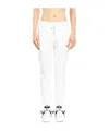 Valentino Elastic Waist Sweatpants In White
