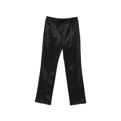 Valentino Elasticated Drawstring Track Pants In Black